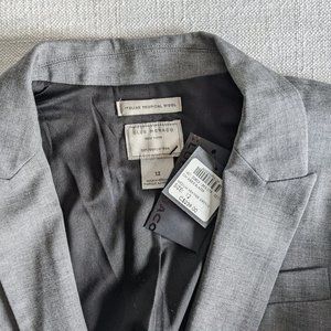 club monaco wool suit